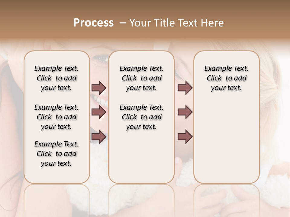 Bed Mom Enjoy PowerPoint Template