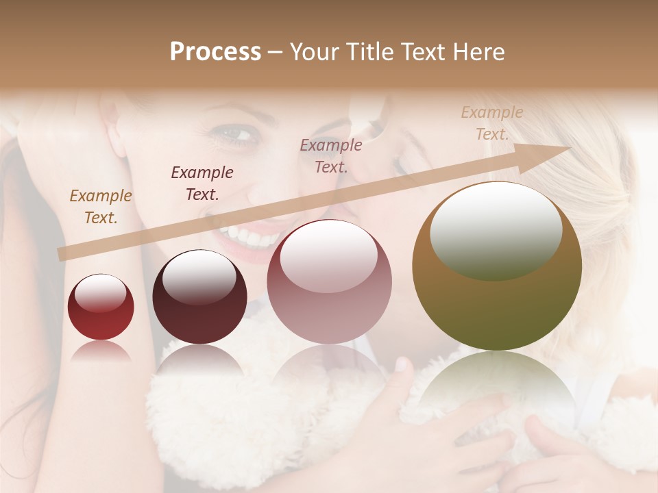 Bed Mom Enjoy PowerPoint Template