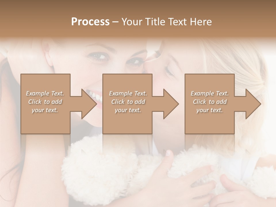 Bed Mom Enjoy PowerPoint Template