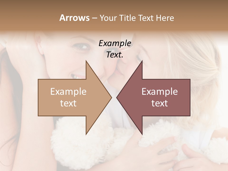 Bed Mom Enjoy PowerPoint Template