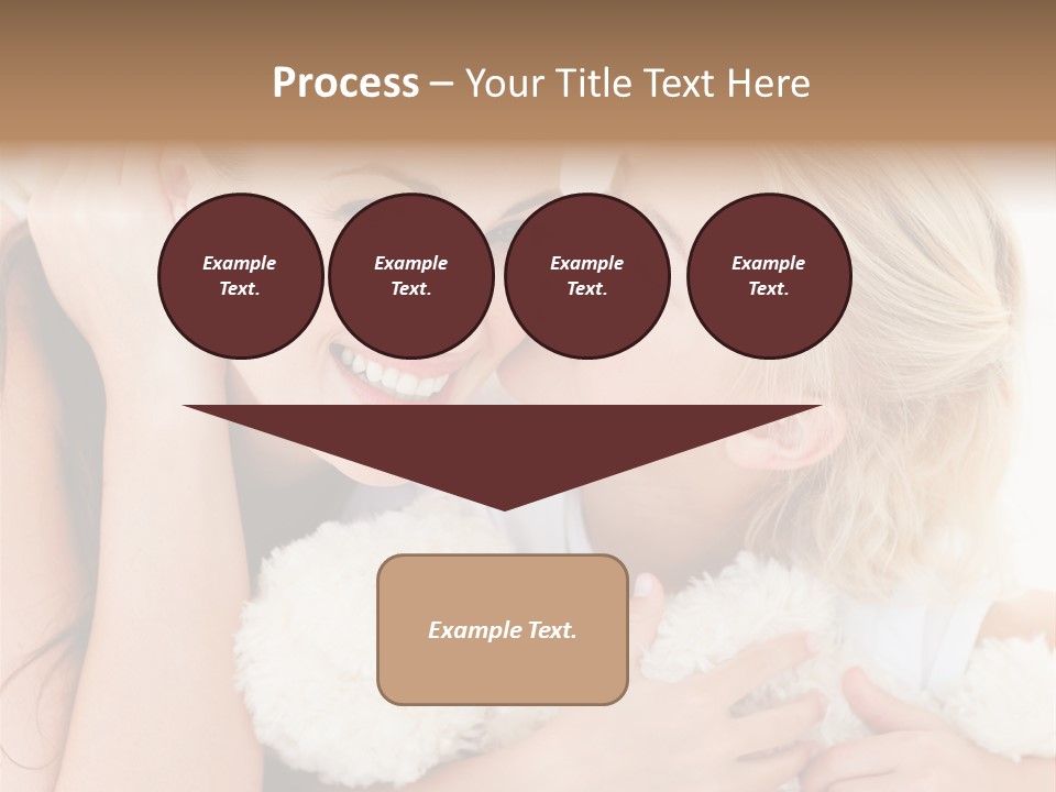 Bed Mom Enjoy PowerPoint Template