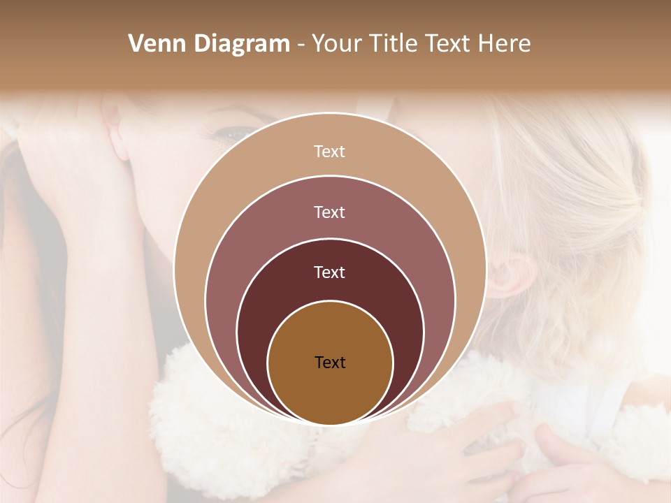 Bed Mom Enjoy PowerPoint Template