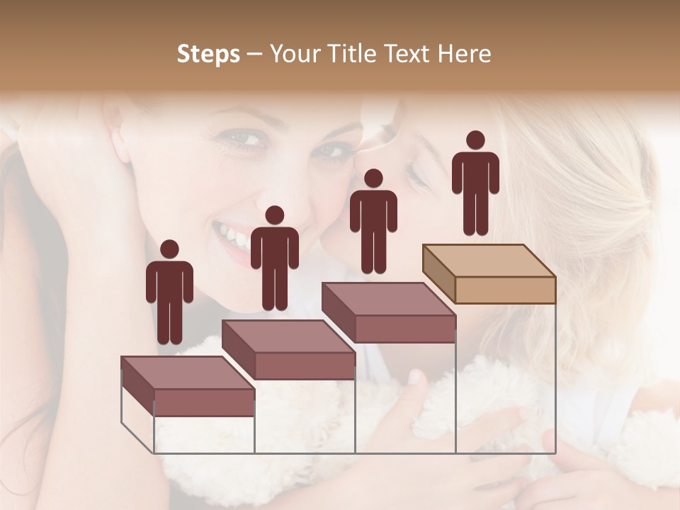 Bed Mom Enjoy PowerPoint Template