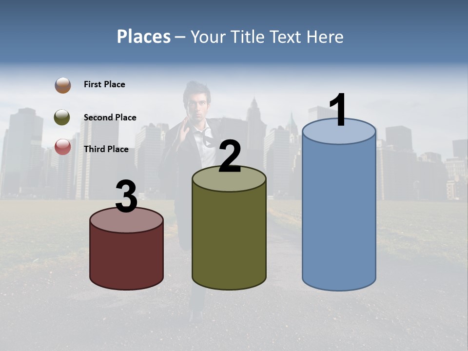 New Meadow Man PowerPoint Template