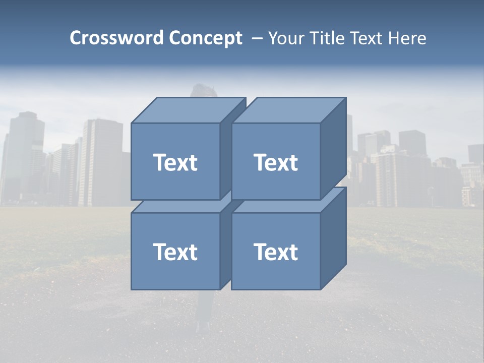 New Meadow Man PowerPoint Template