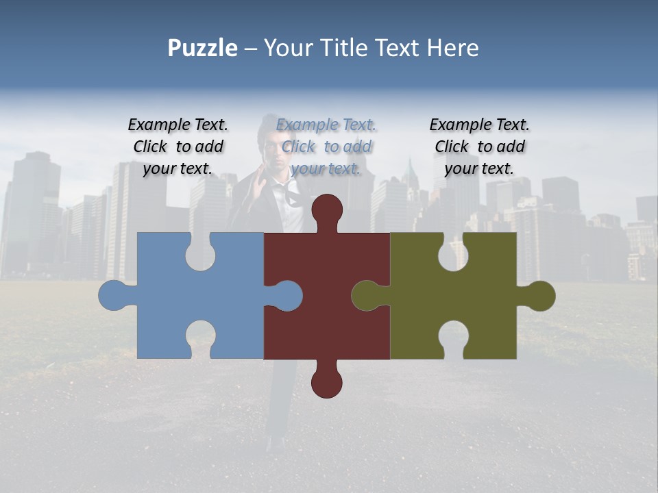 New Meadow Man PowerPoint Template