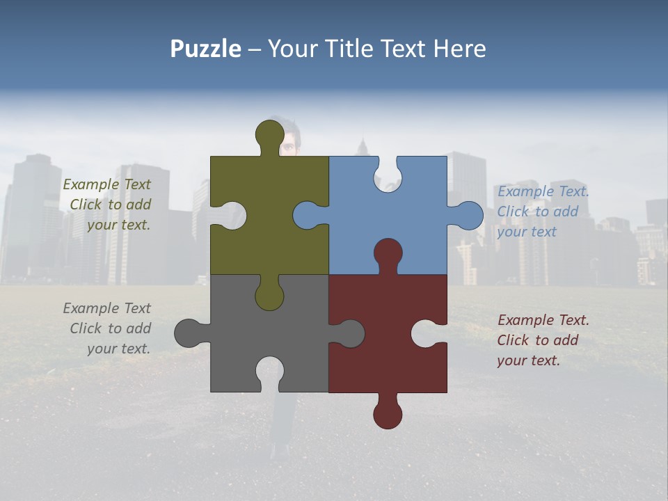 New Meadow Man PowerPoint Template