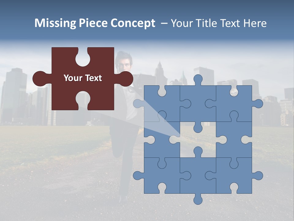 New Meadow Man PowerPoint Template