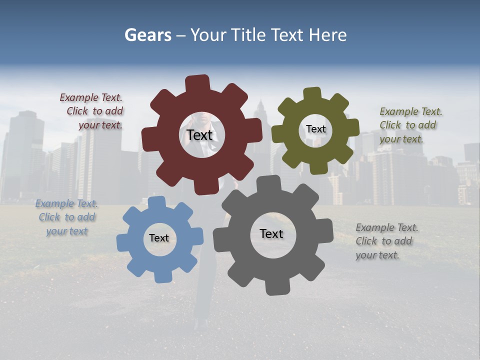 New Meadow Man PowerPoint Template