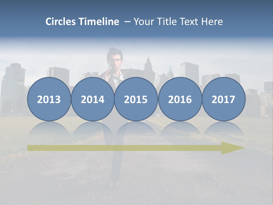 New Meadow Man PowerPoint Template