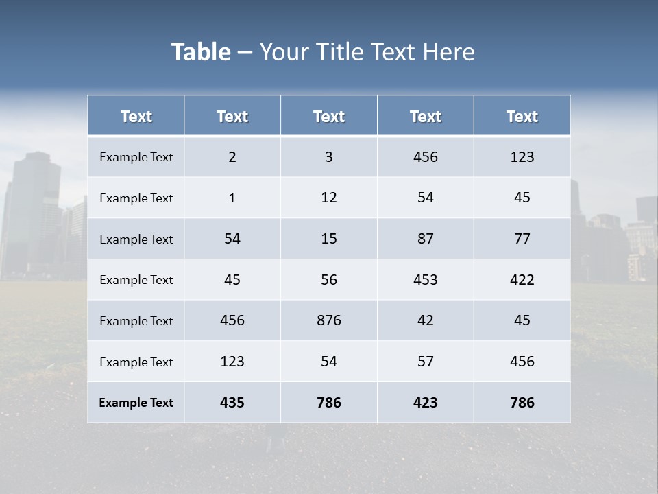 New Meadow Man PowerPoint Template