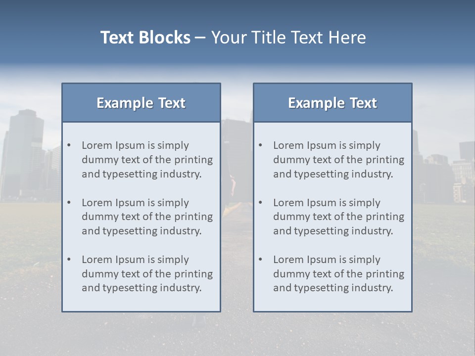 New Meadow Man PowerPoint Template