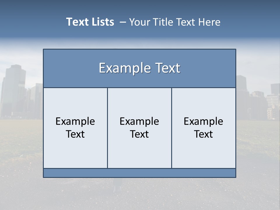 New Meadow Man PowerPoint Template