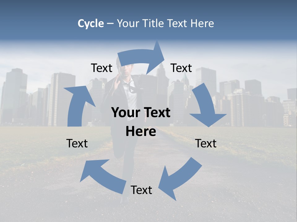 New Meadow Man PowerPoint Template