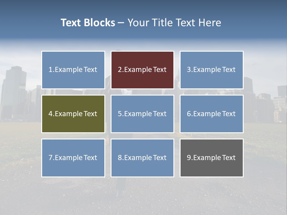 New Meadow Man PowerPoint Template