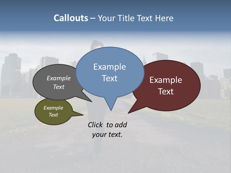 New Meadow Man PowerPoint Template