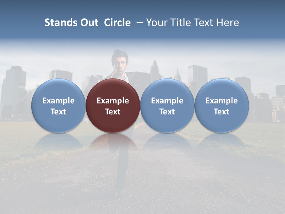 New Meadow Man PowerPoint Template