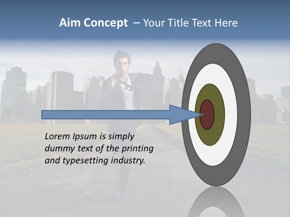 New Meadow Man PowerPoint Template