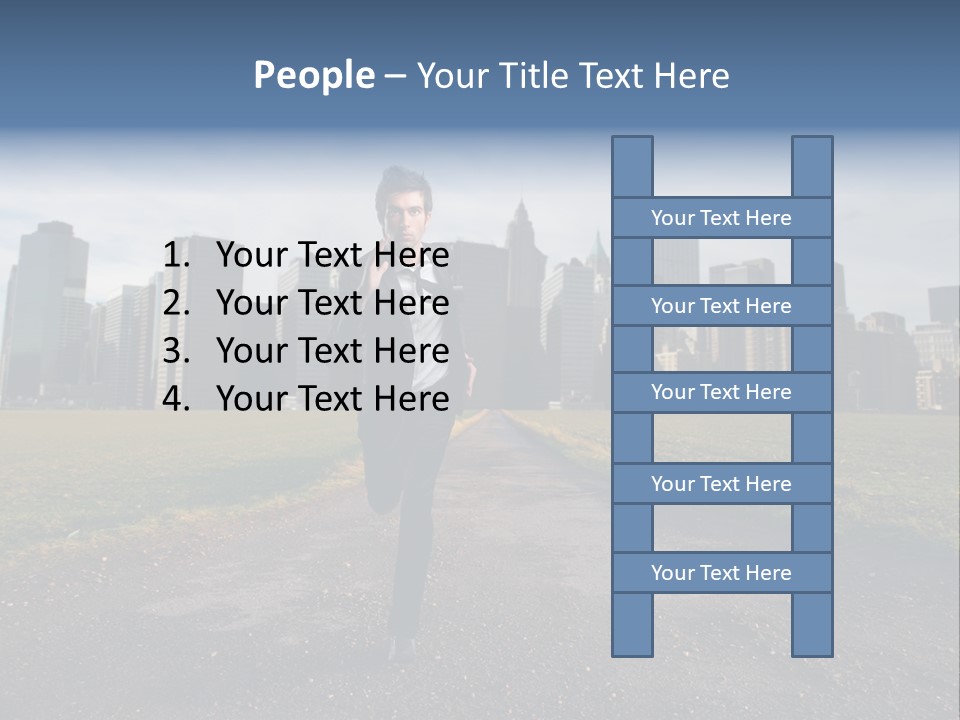 New Meadow Man PowerPoint Template