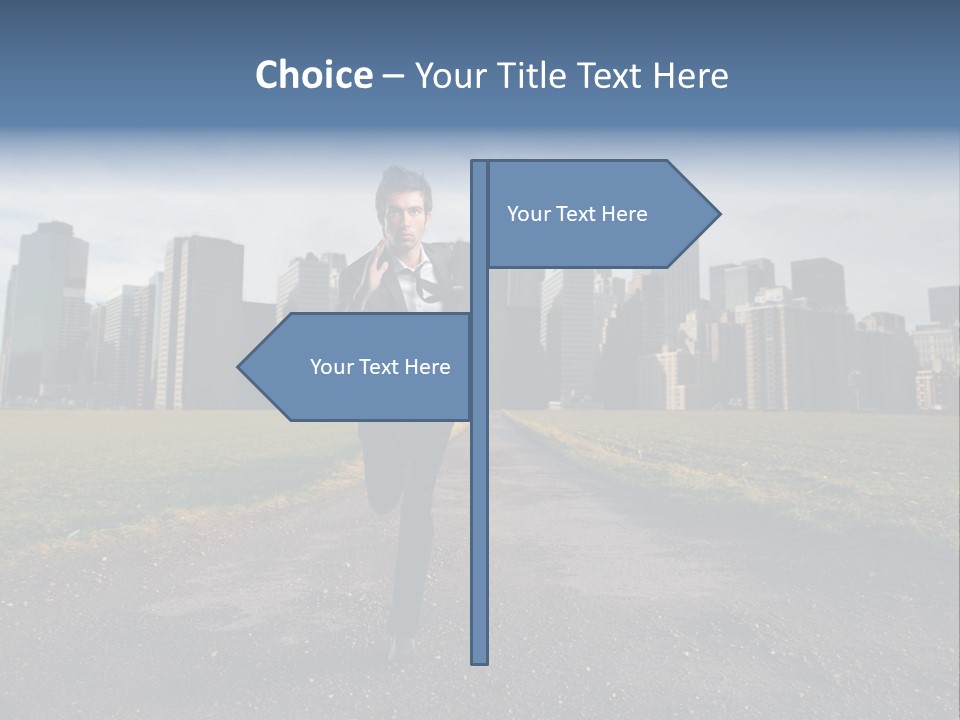 New Meadow Man PowerPoint Template