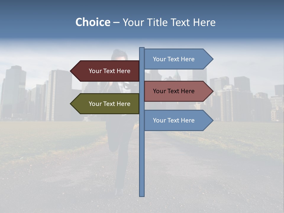 New Meadow Man PowerPoint Template