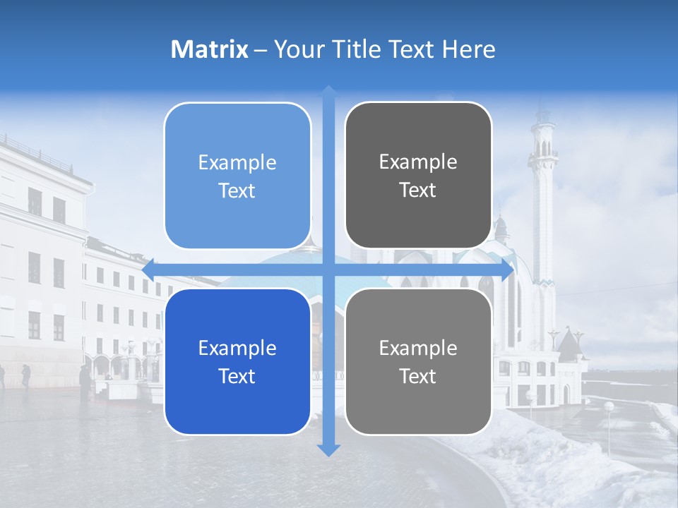 Islam Roof Tatarstan PowerPoint Template