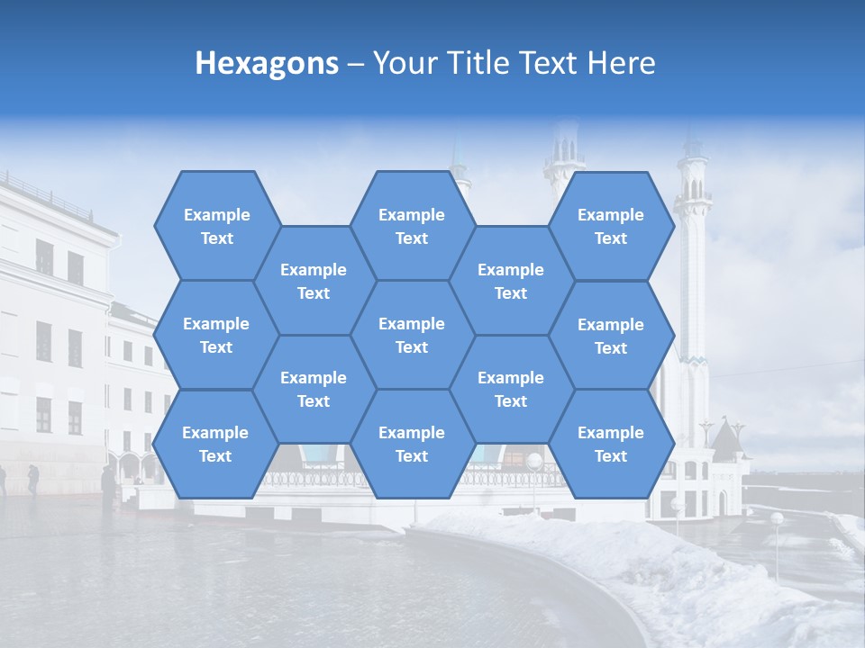 Islam Roof Tatarstan PowerPoint Template