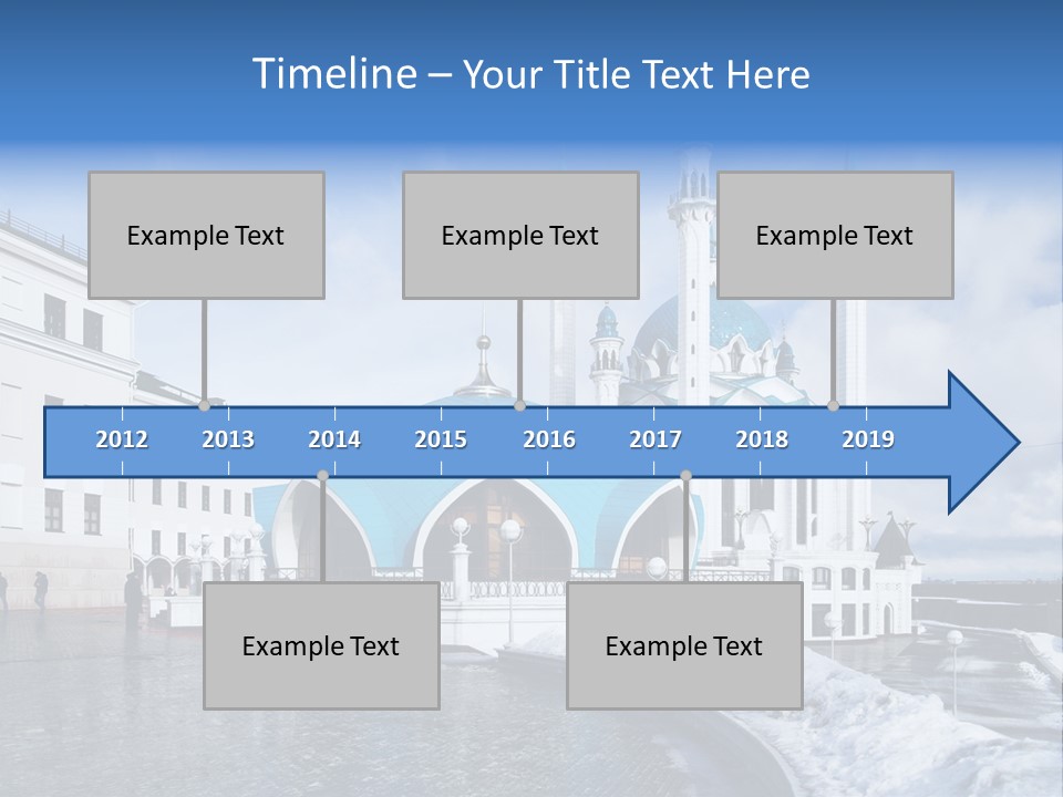 Islam Roof Tatarstan PowerPoint Template