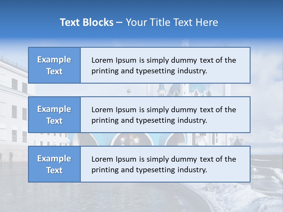 Islam Roof Tatarstan PowerPoint Template
