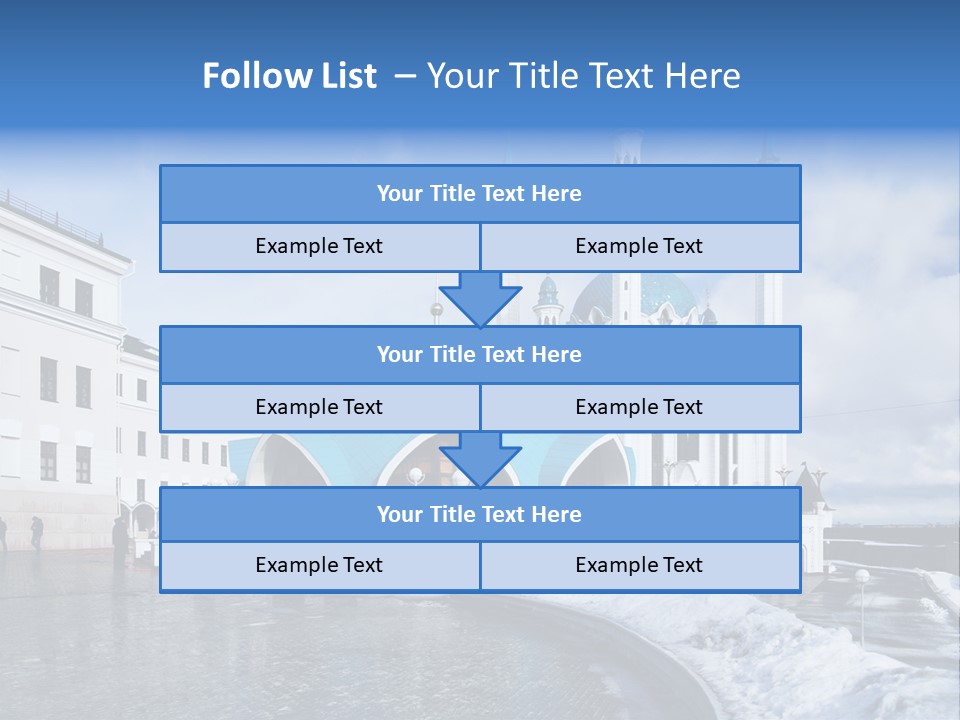 Islam Roof Tatarstan PowerPoint Template