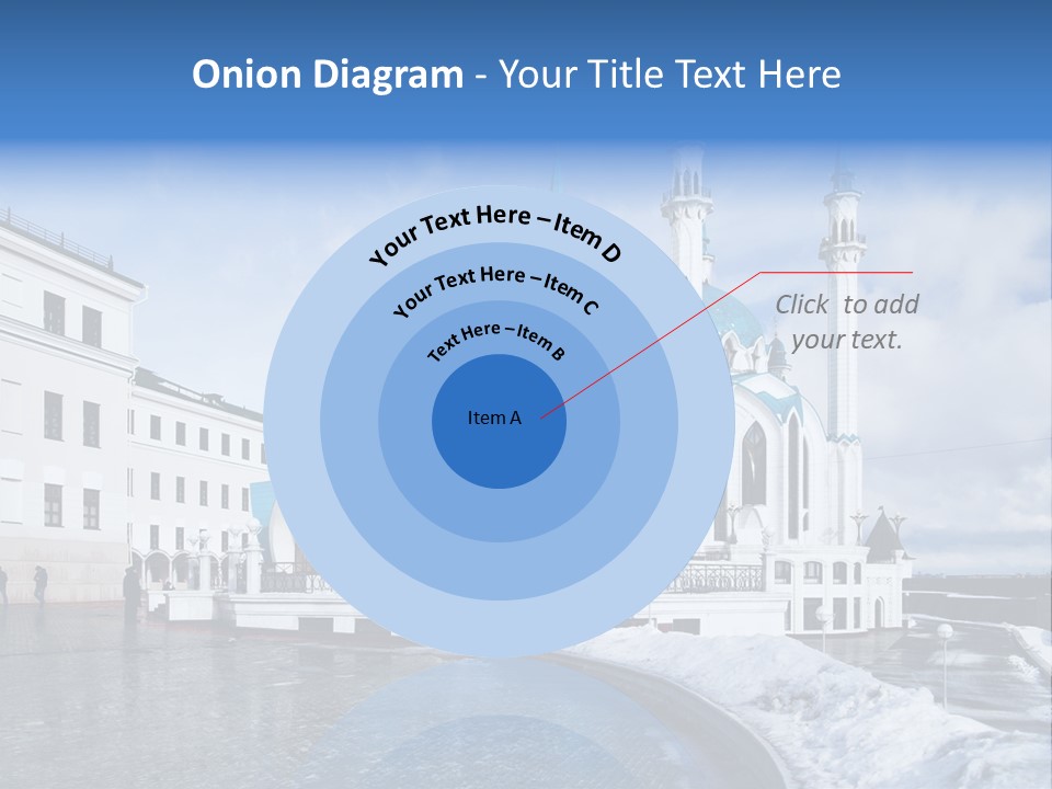 Islam Roof Tatarstan PowerPoint Template