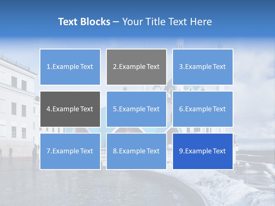 Islam Roof Tatarstan PowerPoint Template
