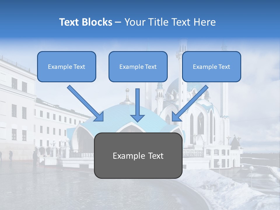 Islam Roof Tatarstan PowerPoint Template