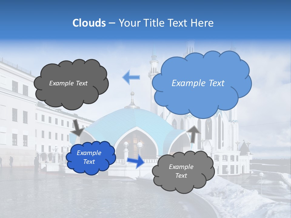 Islam Roof Tatarstan PowerPoint Template