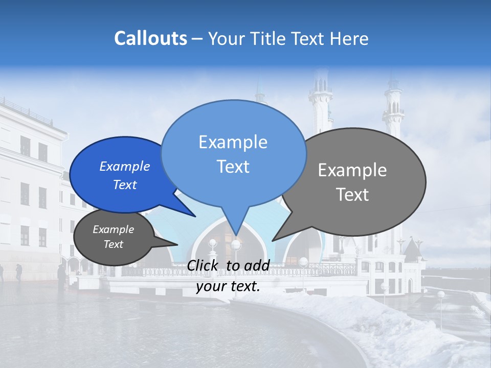 Islam Roof Tatarstan PowerPoint Template