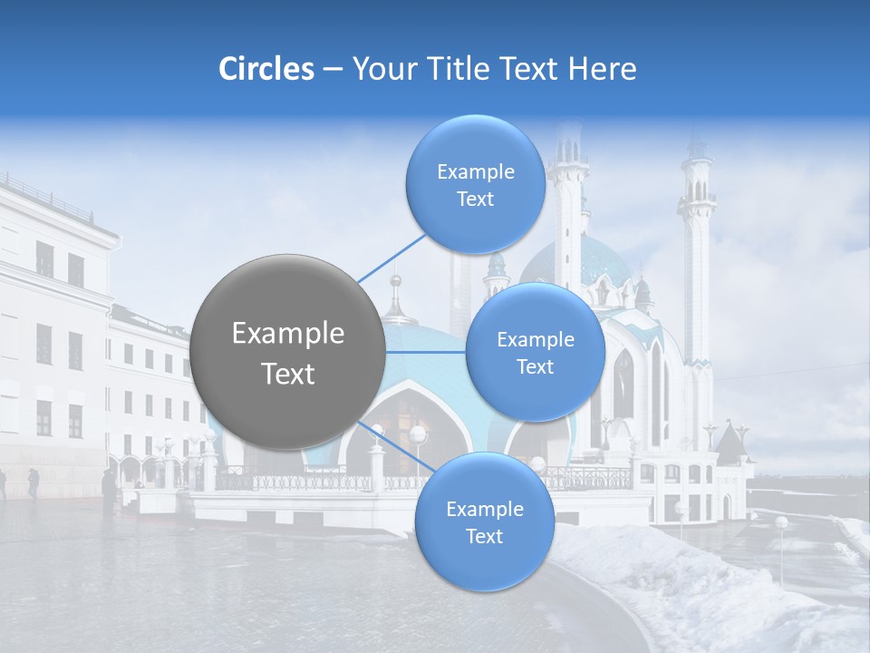 Islam Roof Tatarstan PowerPoint Template