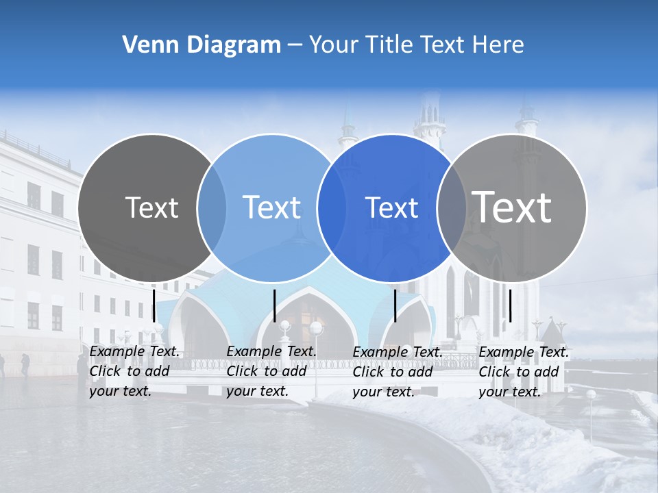 Islam Roof Tatarstan PowerPoint Template