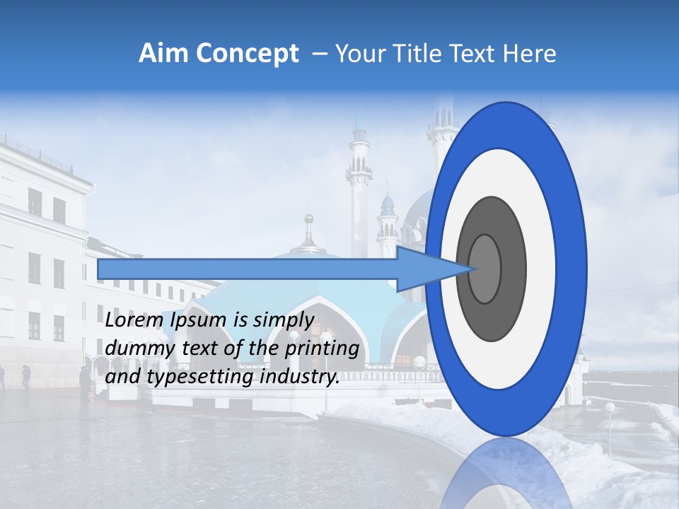Islam Roof Tatarstan PowerPoint Template