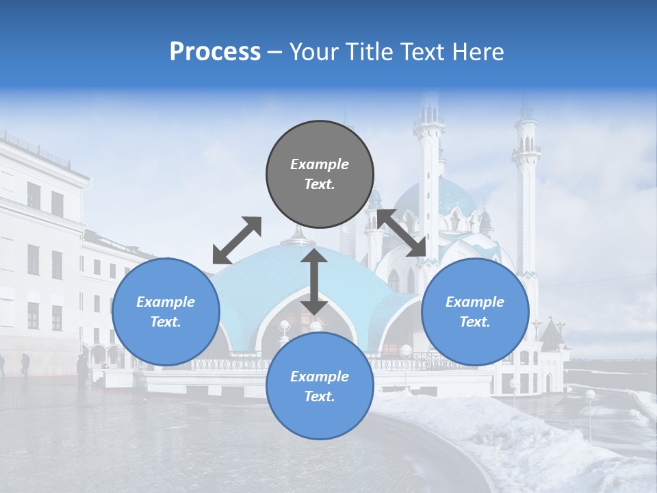 Islam Roof Tatarstan PowerPoint Template