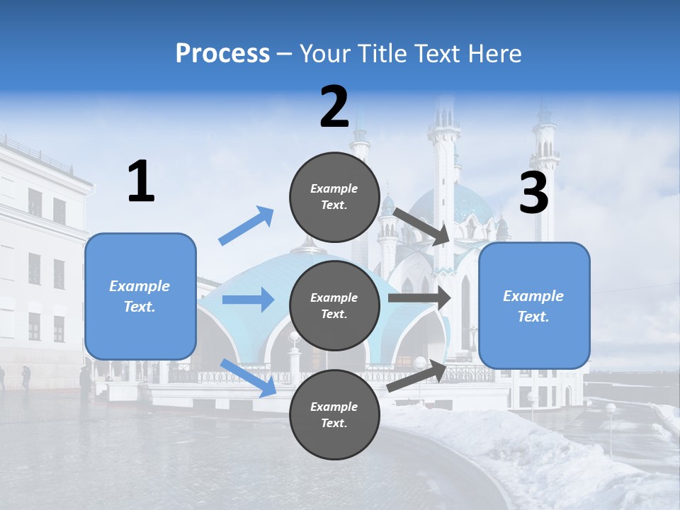 Islam Roof Tatarstan PowerPoint Template