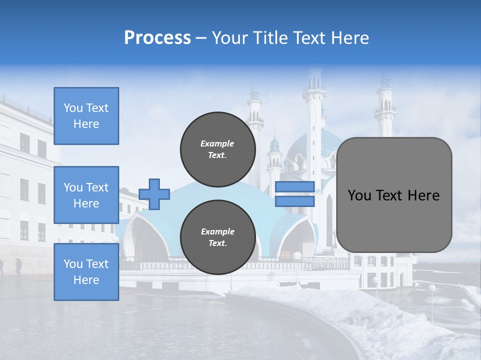 Islam Roof Tatarstan PowerPoint Template