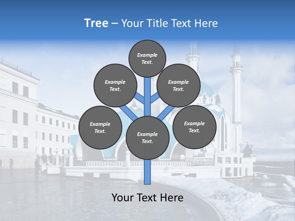 Islam Roof Tatarstan PowerPoint Template