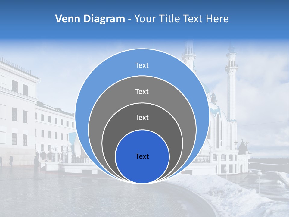 Islam Roof Tatarstan PowerPoint Template
