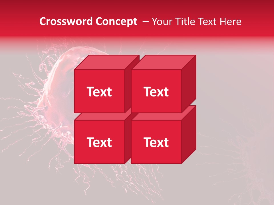Science Microscopic Render PowerPoint Template