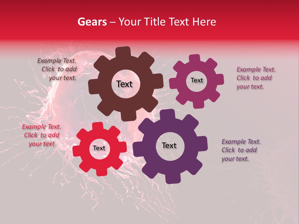 Science Microscopic Render PowerPoint Template