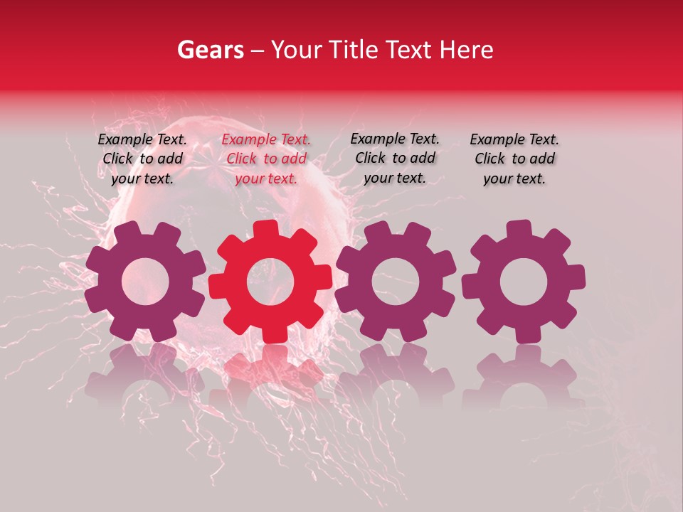 Science Microscopic Render PowerPoint Template