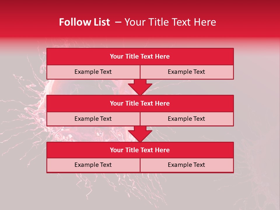 Science Microscopic Render PowerPoint Template