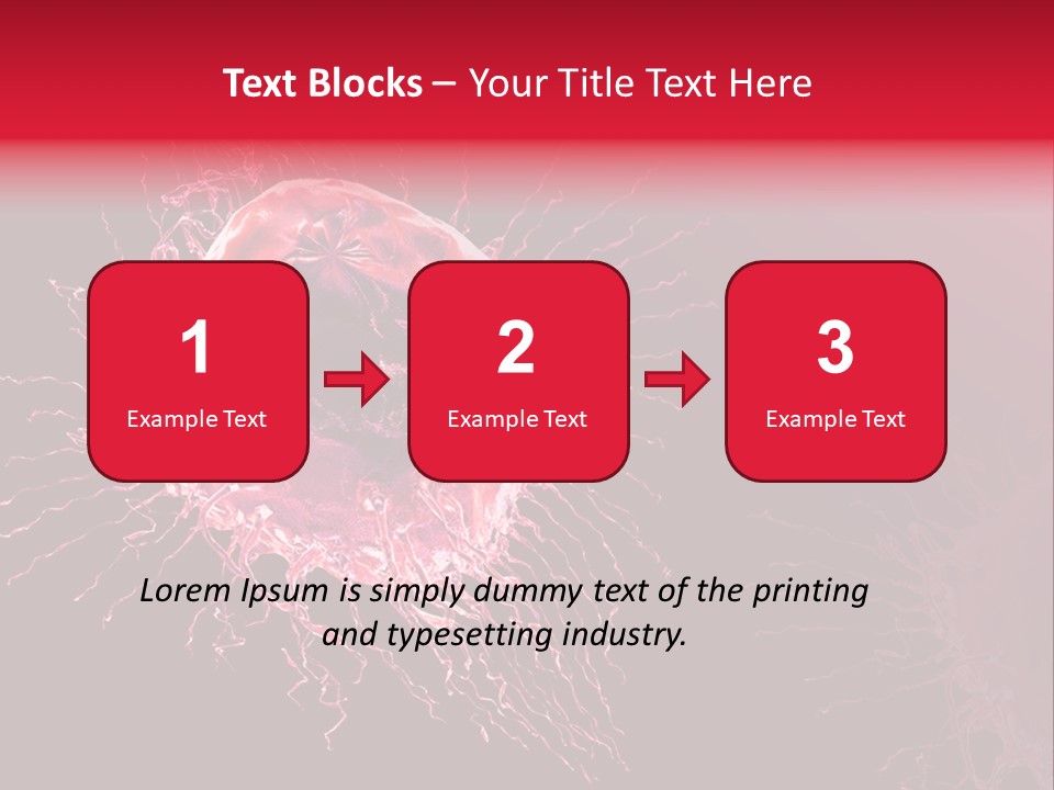 Science Microscopic Render PowerPoint Template