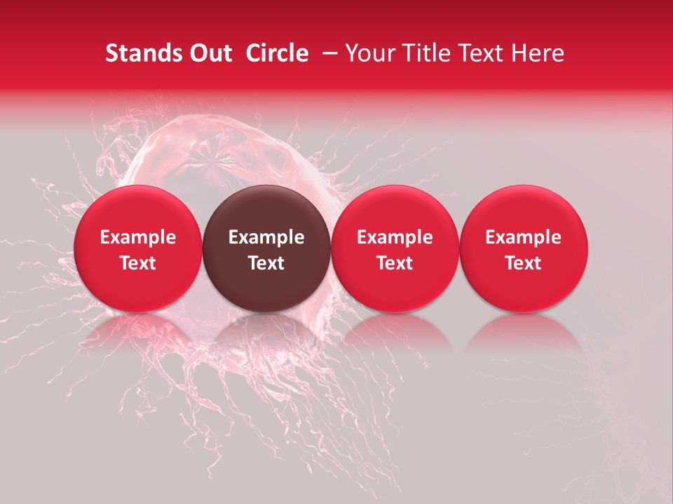 Science Microscopic Render PowerPoint Template