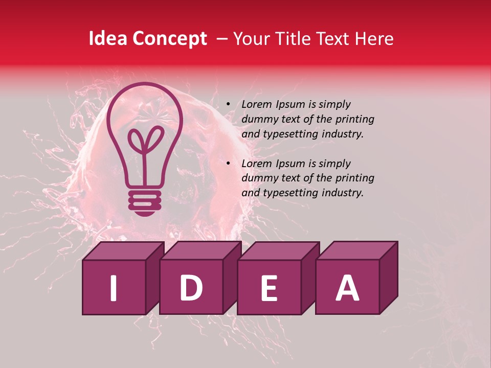 Science Microscopic Render PowerPoint Template